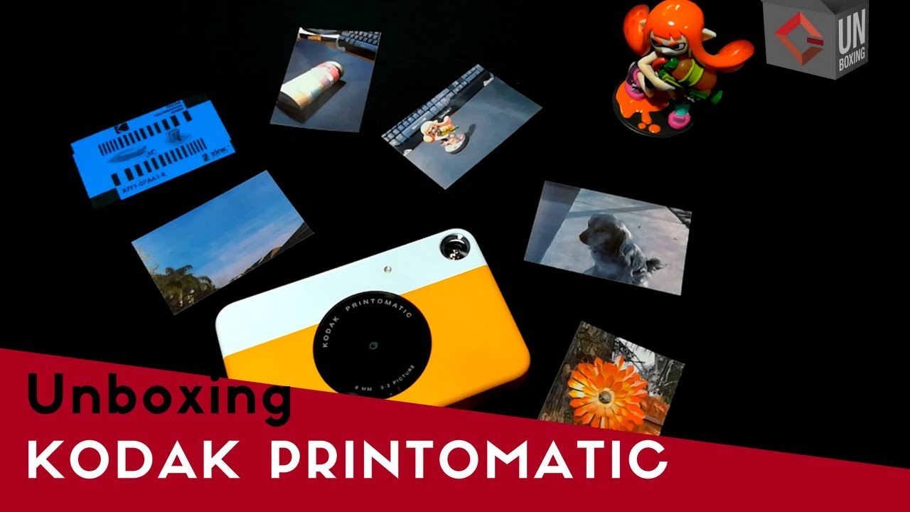 Kodak Printomatic Camera Unboxing/Review