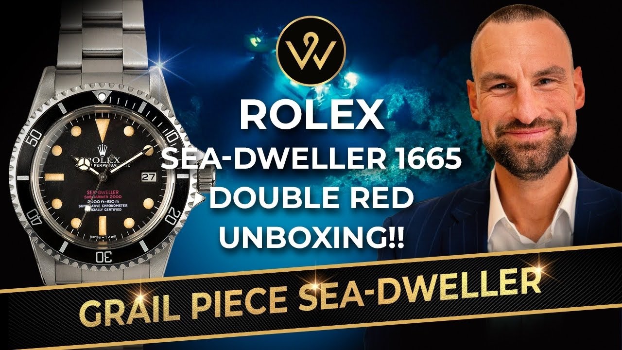 Taking a Look At THE MAGNIFICENT Rolex 1665 'Double Red' Sea-Dweller - Official Watches