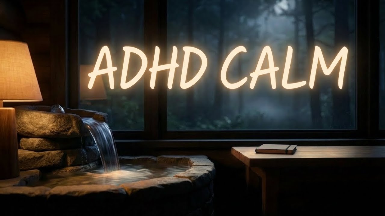 ADHD Anxiety Relief – 8 Hours Calm Ambient Noise