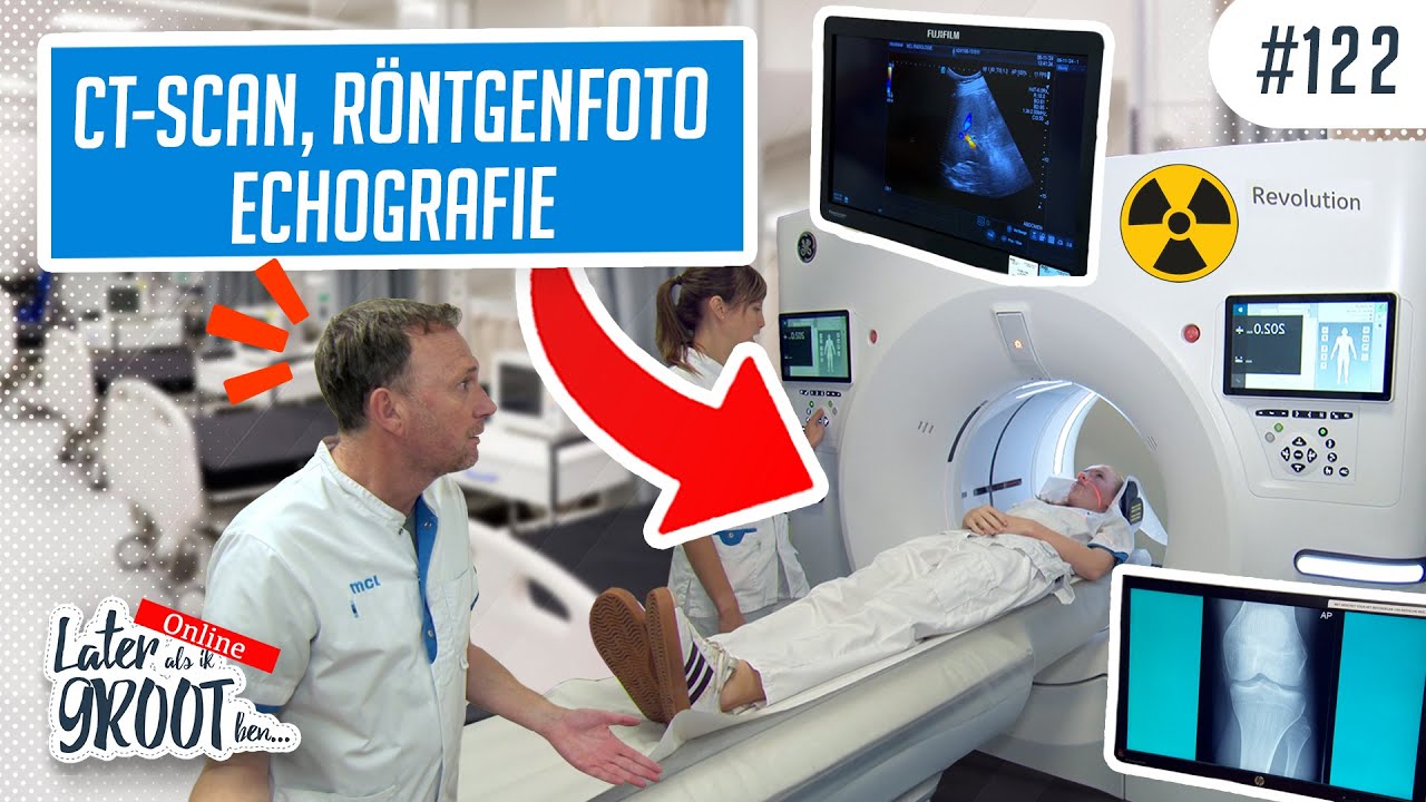CT-scan, röntgenfoto én echo maken? Rosalie (13) is RÖNTGENLABORANT voor één dag.