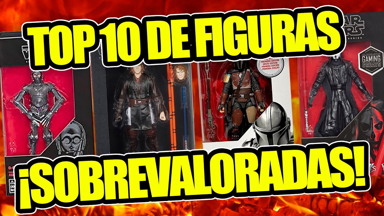 Para mi estas son 10 Black Series muy sobrevaloradas