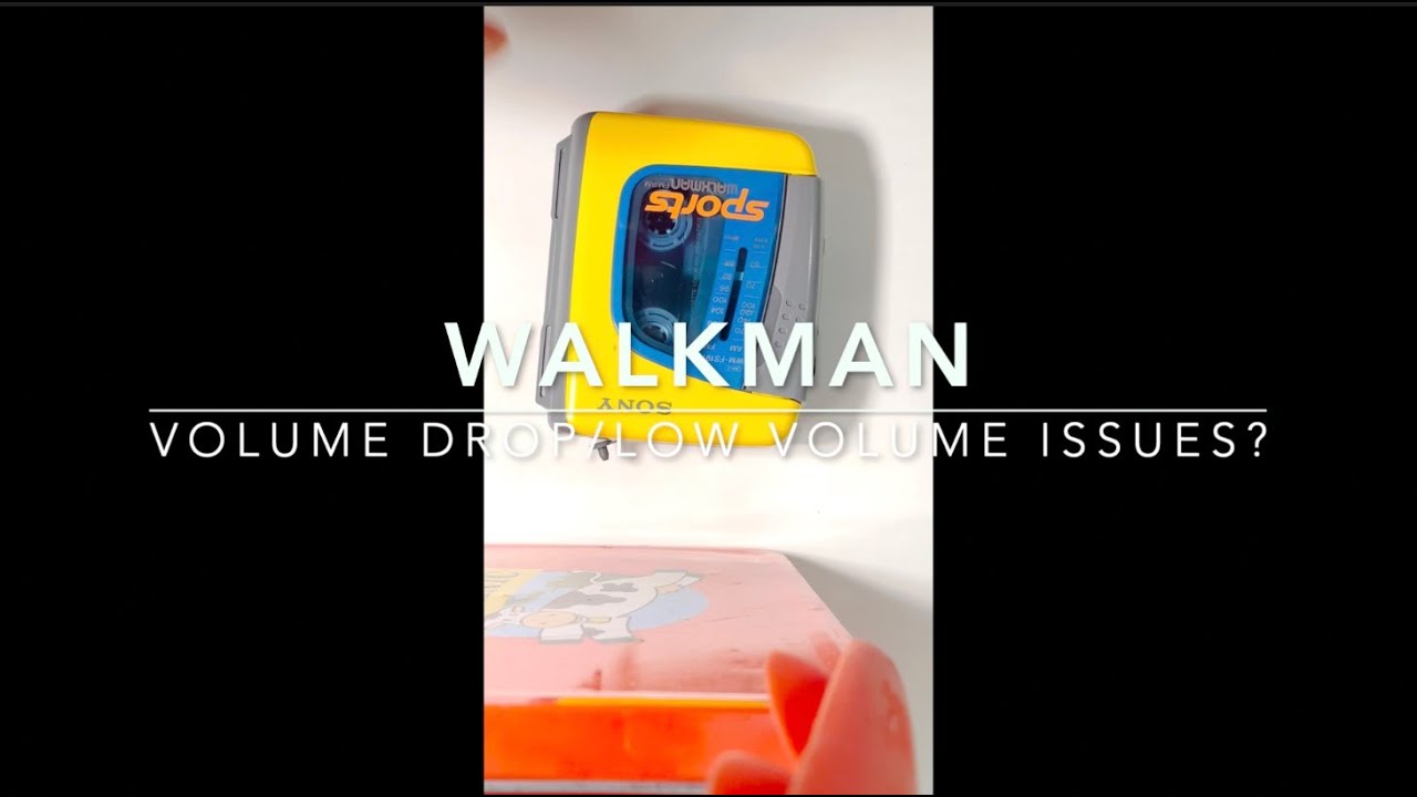 Sony Walkman Volume Drop/Low Volume Issue Fix DIY