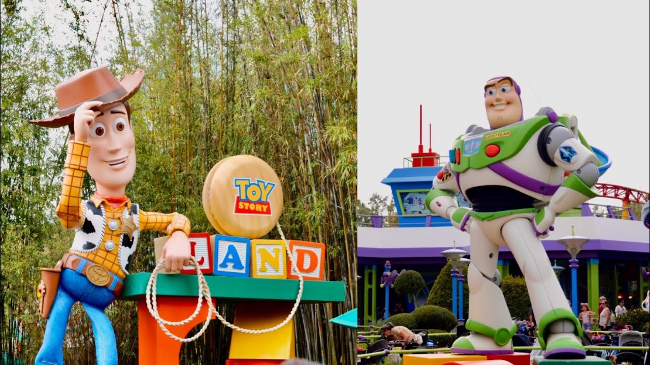Зона &laquo;История игрушек&raquo; в парке Disney's Hollywood Studios: зрелище и звуки в формате 4K | Walt Di...