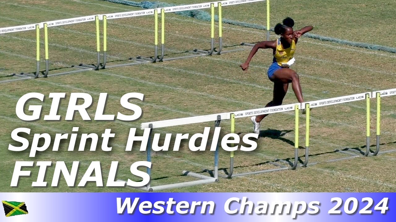 Habiba HARRIS | STETHS | Daynea COLSTOCK | Gabrielle BYRD | Hurdles Finals | Western Champs 2024