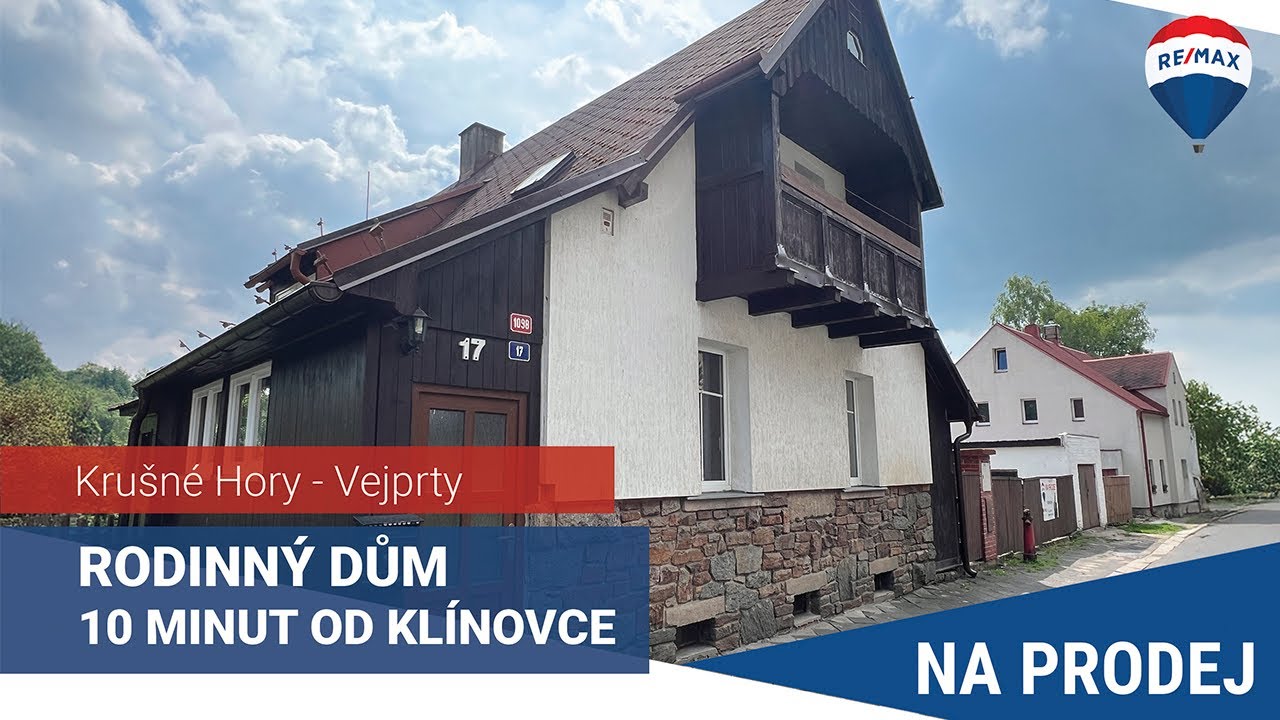NA PRODEJ | Rodinný dům 10 minut od Klínovce, Krušné hory - Vejprty