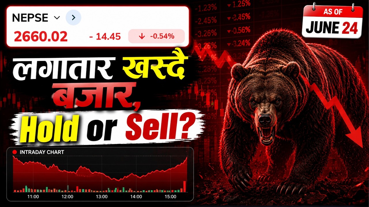 June 24 | Nepse Update | Stock Market Analysis by Ram Hari Nepal