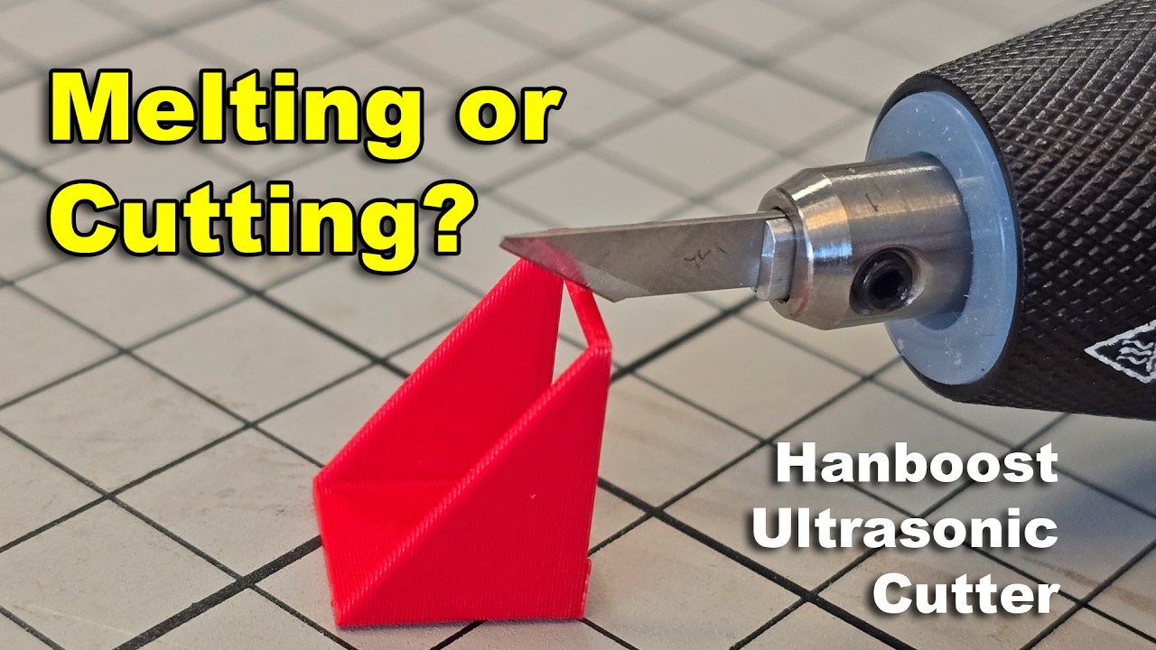 🔪Hanboost C1: Ultrasonic Cutting 3D Printed PLA, PETG & ABS