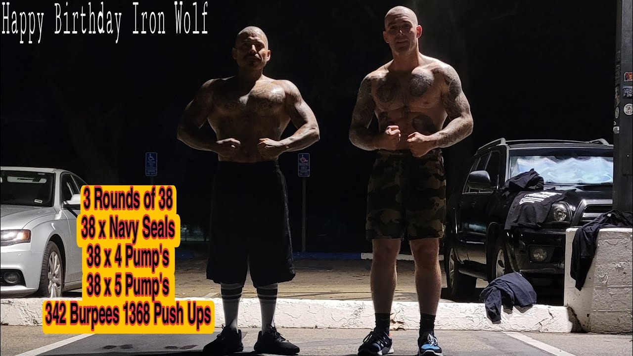 Iron Wolf Birthday Burpees