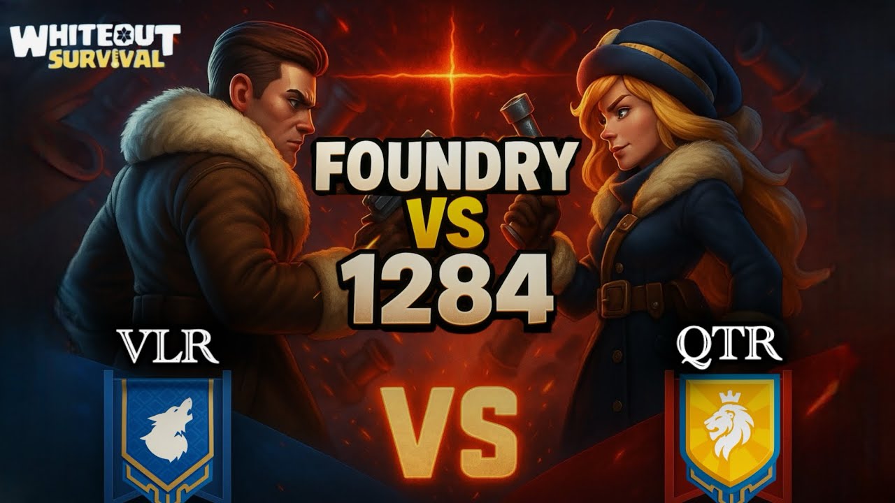 معركة المسبك Foundry | معركة وديه ضد 1284🤍🔥