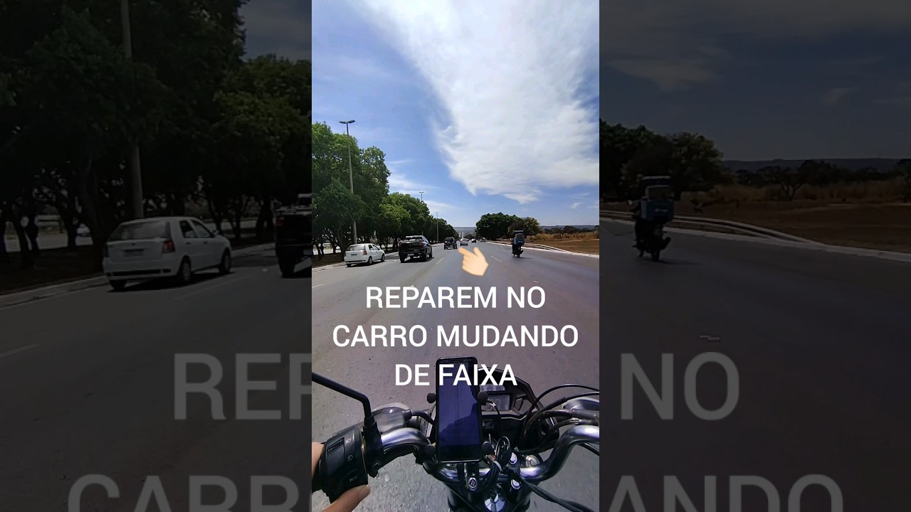 Fechou o motoca com tudo 🤦🏼&zwj;♂️ #observa&ccedil;&otilde;esdiarias #perigo #transito #df #moto #fechada #susto