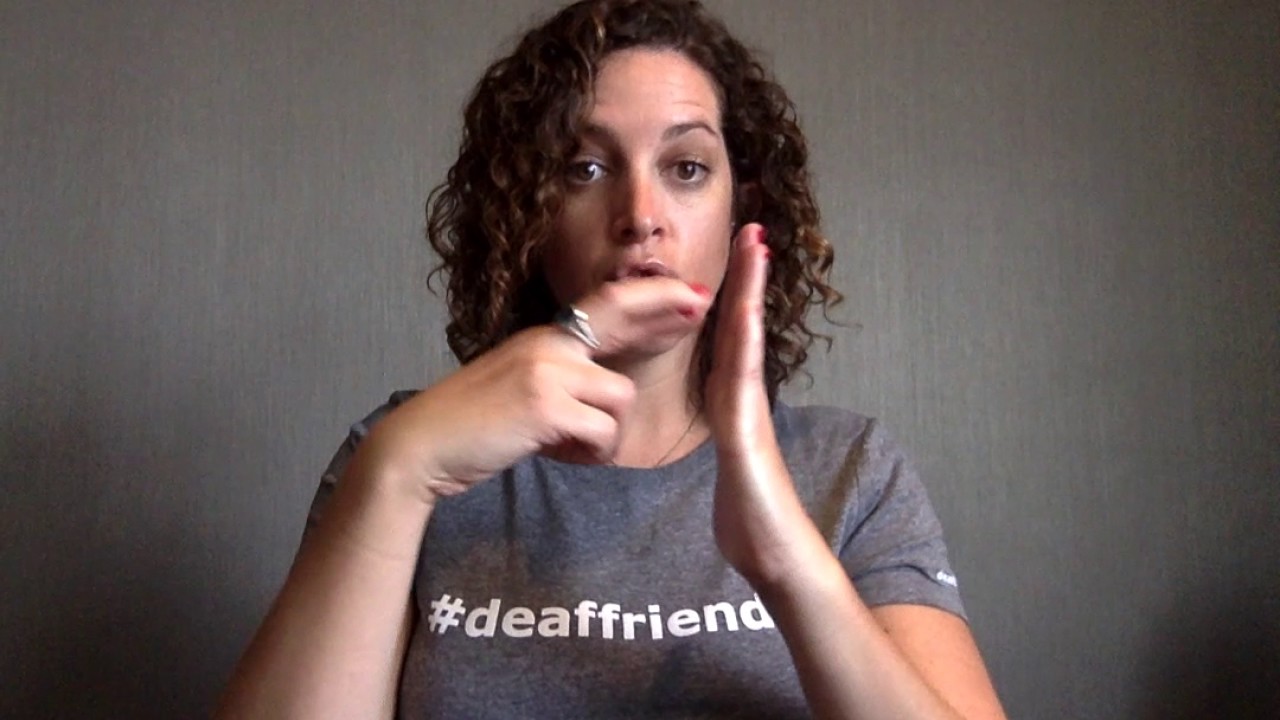 #deaffriendly ASL Vocabulary - Hotel