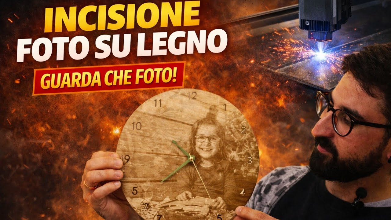 FINALMENTE!!! Foto INCISE su legno PERFETTE...
