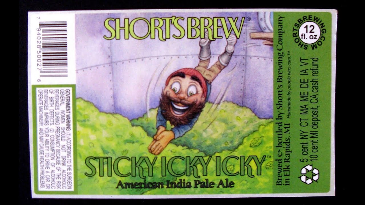 Day 74 Beer Review: Sticky Icky Icky, Short&rsquo;s Brewing Company (IPA - No Sticks, No Stems, No Seeds)