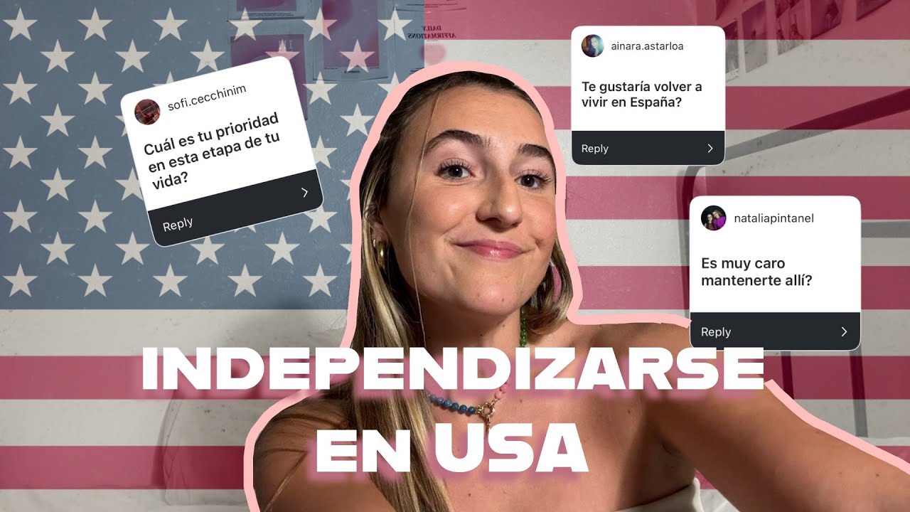 💸 Cu&aacute;nto cuesta independizarse en Estados Unidos | Gastos, vivir sola y nuevo m&aacute;ster 🇺🇸
