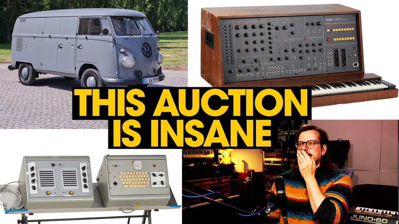 The Amazing Collection Of Kraftwerk's Florian Schneider Is On Auction!