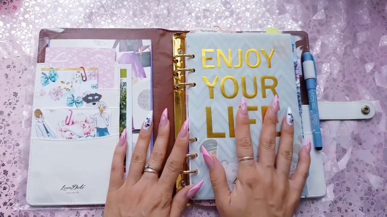 My planner. Обзор моего органайзера формата А5 Lovedoki