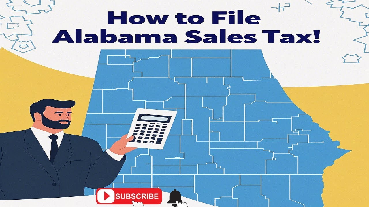 How to File Alabama State and Local Monthly Sales Tax Return - Step by Step Process