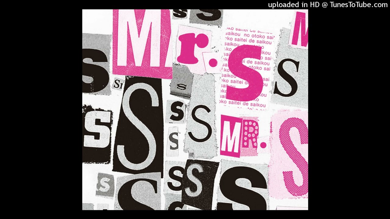 2-01 よわいとこ/SMAP\Mr. S Disc2 [monochrome]