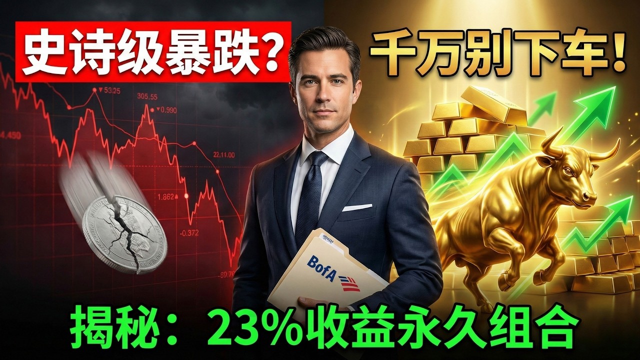 白银暴跌只是“假摔”？美银Hartnett：除非爆发“毁灭级”事件，否则黄金牛市难终结！揭秘年回报23%的“永久投资组合”