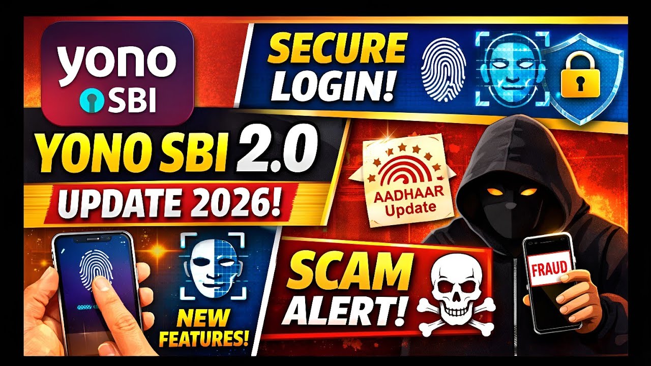 YONO SBI 2.0 Launch 2026 | New Features, Login Update & Security Changes Full Guide
