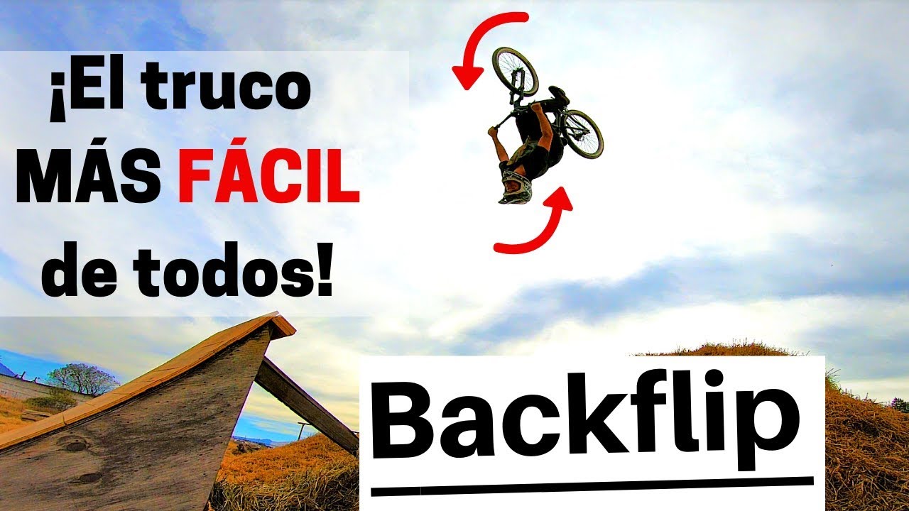 ¡Cómo hacer BACKFLIPS! | Tutorial MTB
