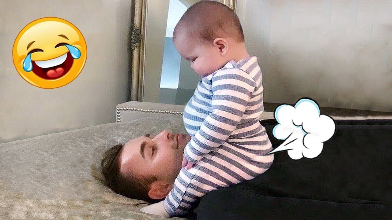 Try Not To Laugh 😂 Funniest Baby Moments Compilation