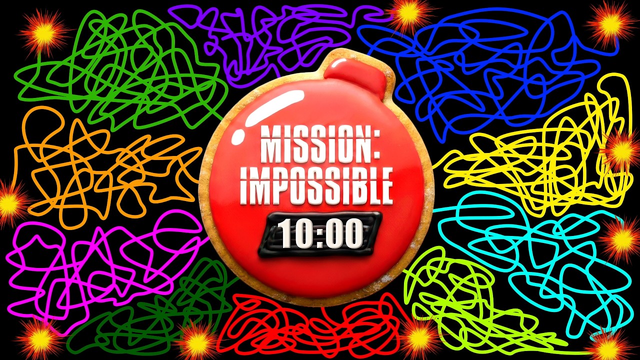 10 Minute Timer Bomb MISSION IMPOSSIBLE COOKIE 🍪