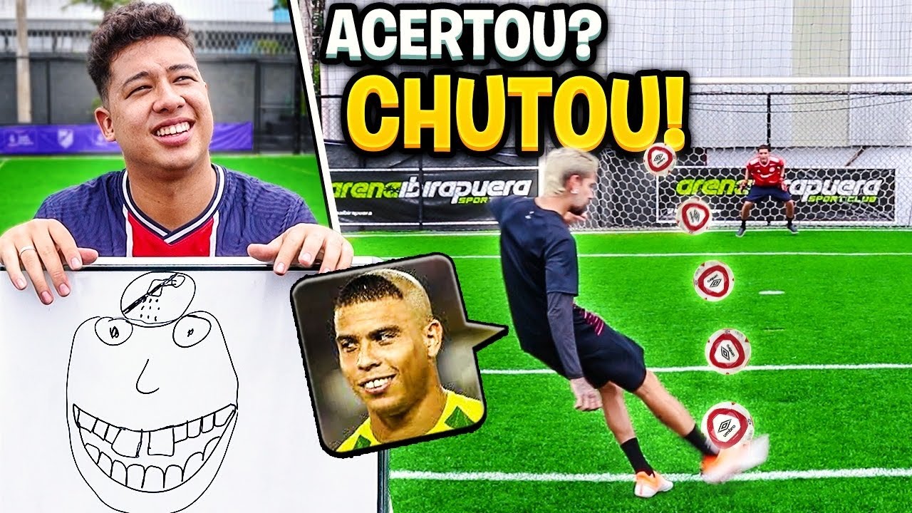 ADIVINHE OS JOGADORES PELOS DESENHOS! *MUITO DISPUTADO*
