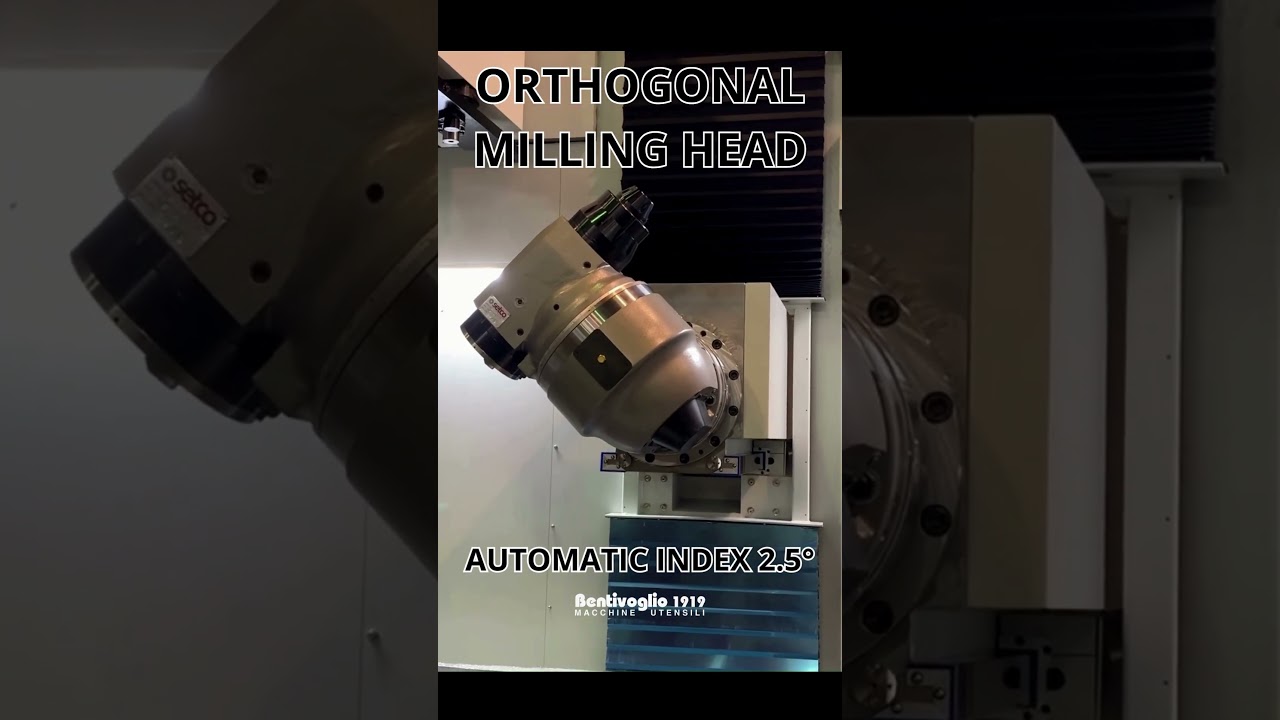 Testa ortogonale indexata 2.5&deg; | Orthogonal Head | BENTIVOGLIO 1919 - Torbole Casaglia