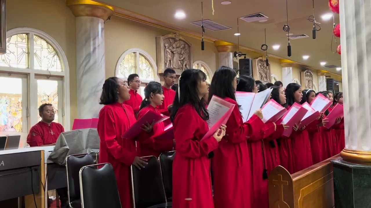 Persembahan - Bagai Bumi Tersiram Hujan (Paduan Suara Seraphim - Misdinar Santo Thomas)