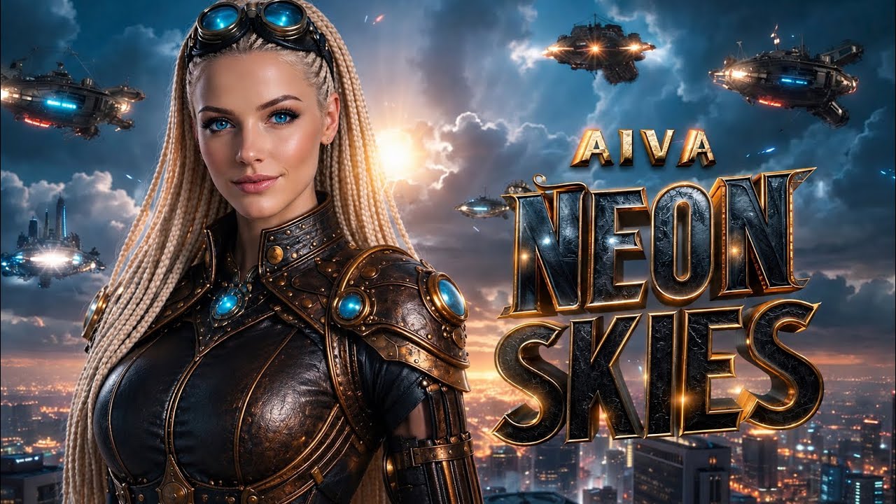AiVa – Neon Skies (Official Music Video)