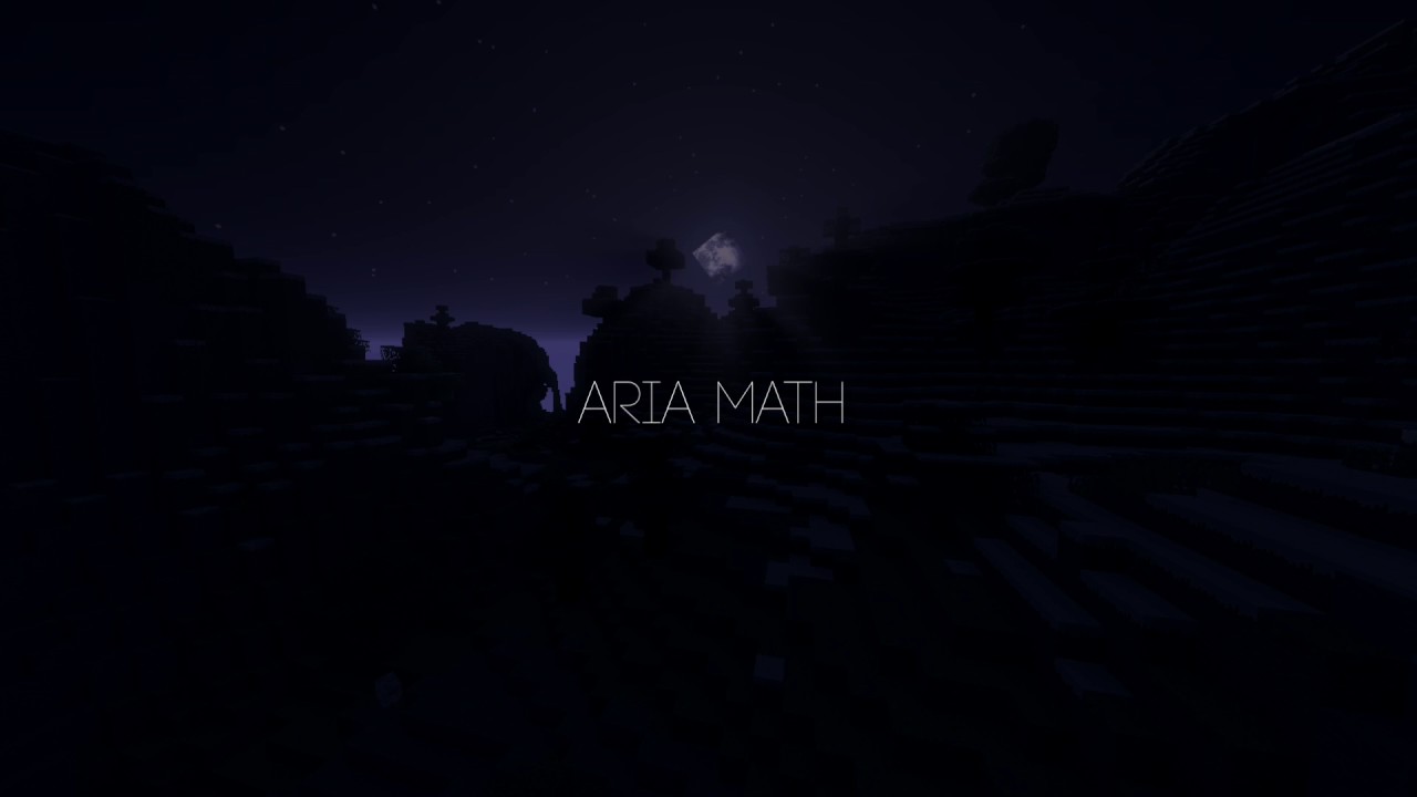 Minecraft / C418 - Aria Math (Metal Cover)