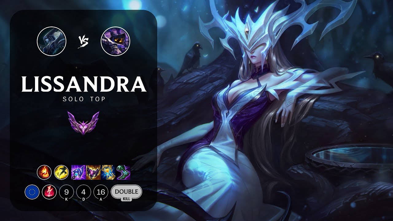 Lissandra Top vs Veigar - EUW Master Patch 12.23