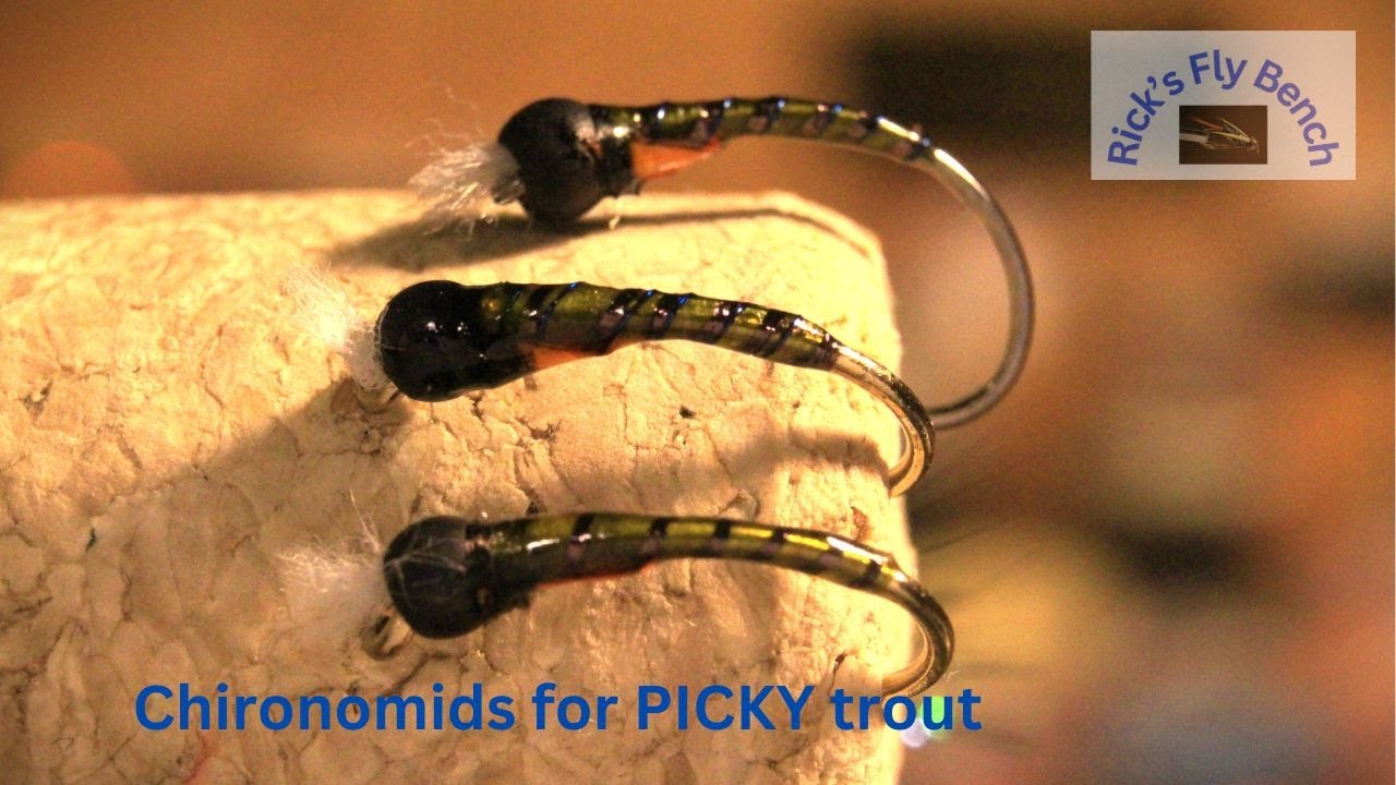 Fly tying masterclass: how to tie advanced chironomid patterns