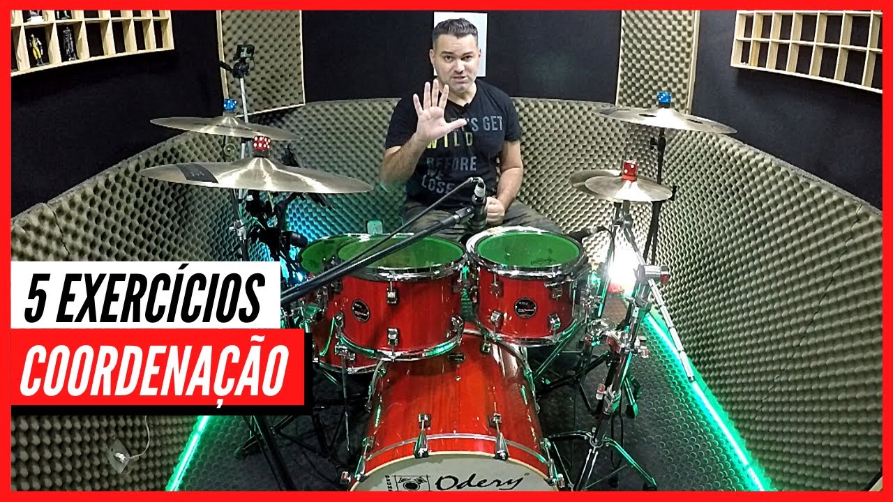 AULA DE BATERIA - COORDENAÇÃO MOTORA