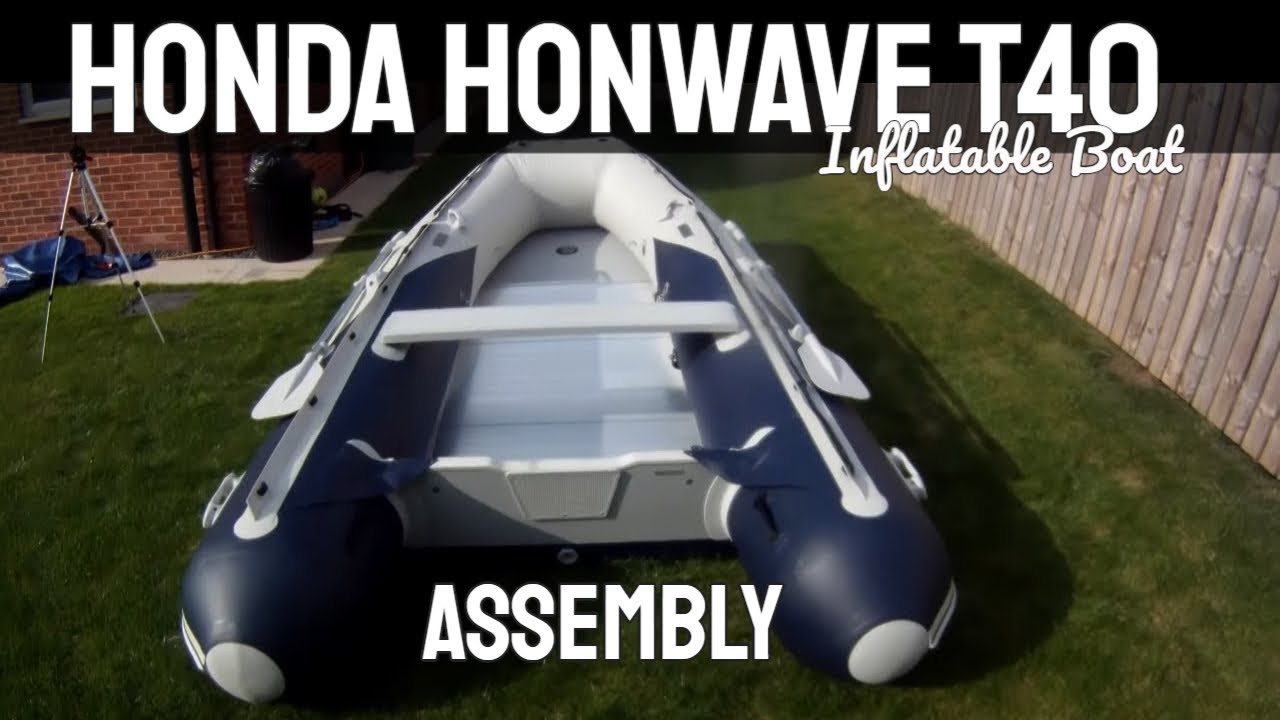 Honda Honwave T40 Inflatable Boat Assembly 2 - GoPro