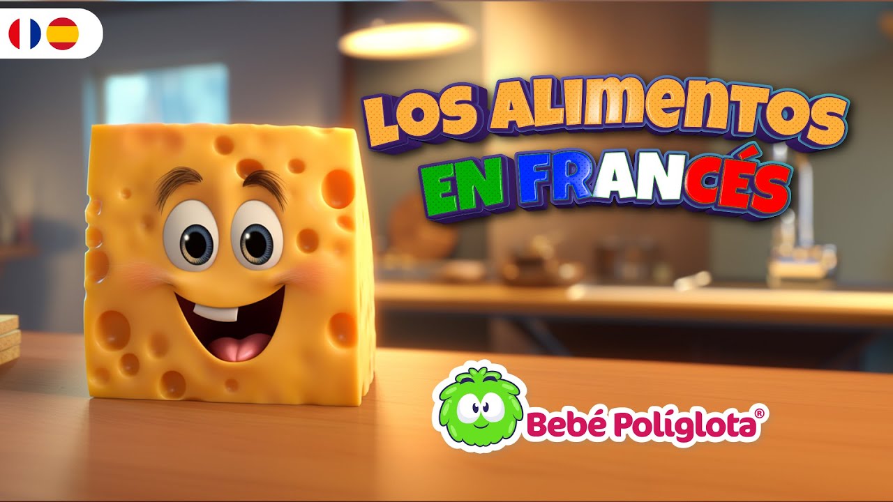 🍴 [DESCUBRE] LOS ALIMENTOS en Francés 🗼 9 palabras NUEVAS