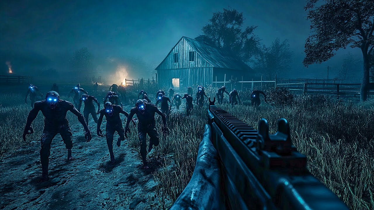 ZOMBIES IN FARM GAMEPLAY [NO COMMENTARY] CALL OF DUTY BLACK OPS 2