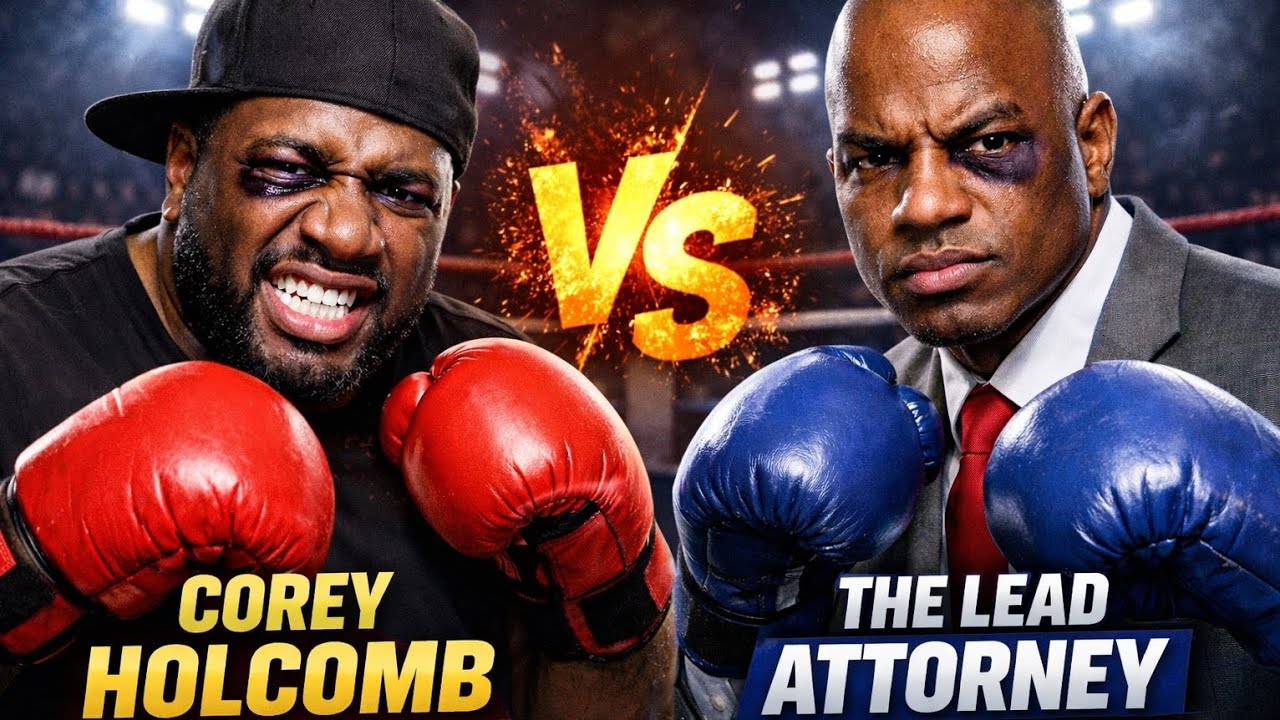 Corey Holcomb vs The Lead Attorney… It Got UGLY 😳🥊