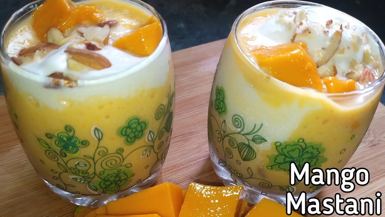 Mango Mastani Recipe | Rich and Creamy | 2 Mins Recipe | Sunita's Kitchen