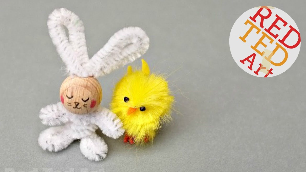 Easy Pipe Cleaner Bunny Craft How To