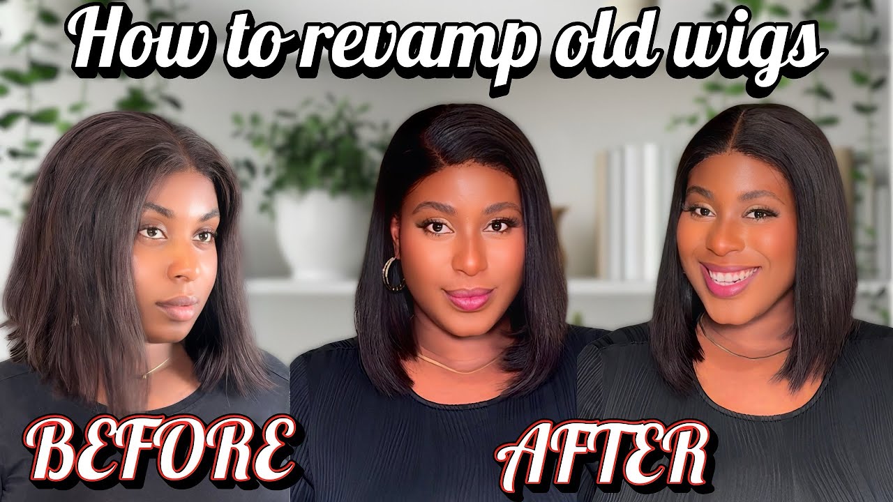 How to make your old wigs look new | Revamp your wigs 