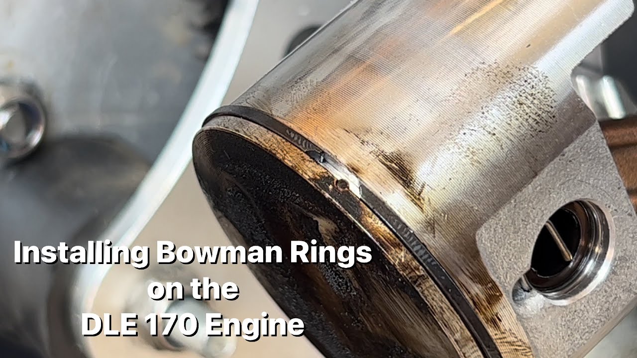 Installing Bowman Rings on the DLE 170 Engine