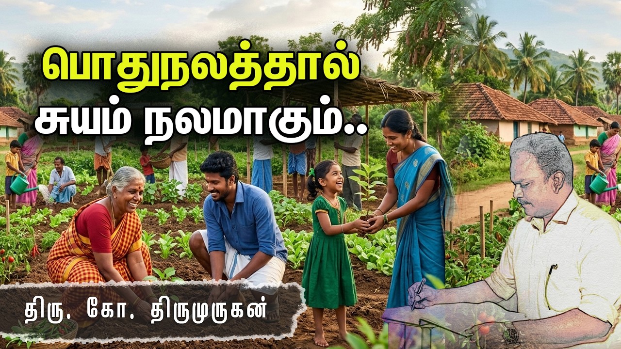 பொதுநலத்தால் சுயம் நலமாகும்.. ஜீவஅமிர்தம் ஆசிரியர். திரு.கோ.திருமுருகன் | Pranavam TV