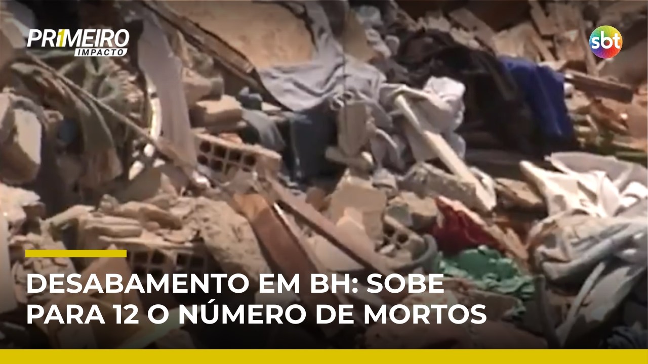 Buscas são encerradas após 12 mortes em desabamento de lar de idosos em BH | #PrimeiroImpacto