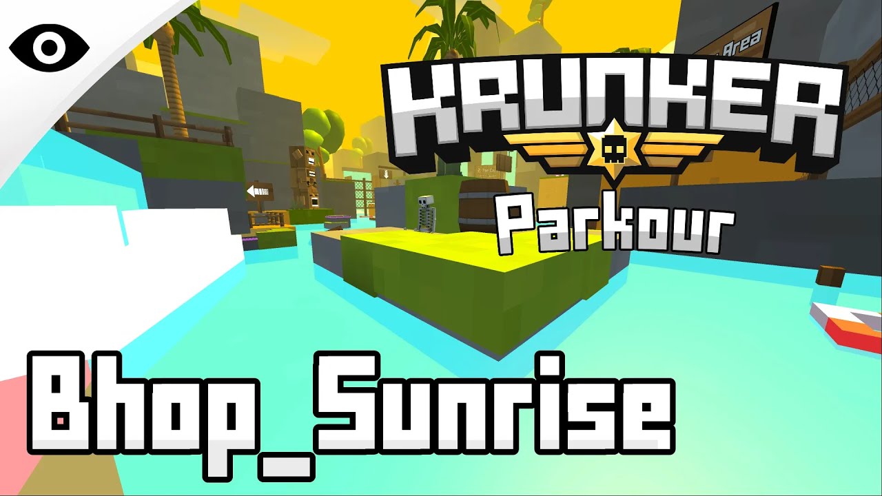 Bhop_Sunrise - Map Tutorial (Krunker.io)