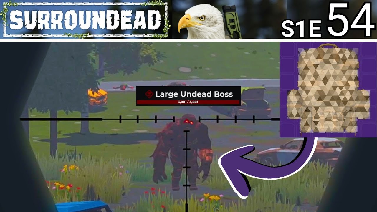 I Found the Best Backpack inside this Zombie Boss! | SurrounDead