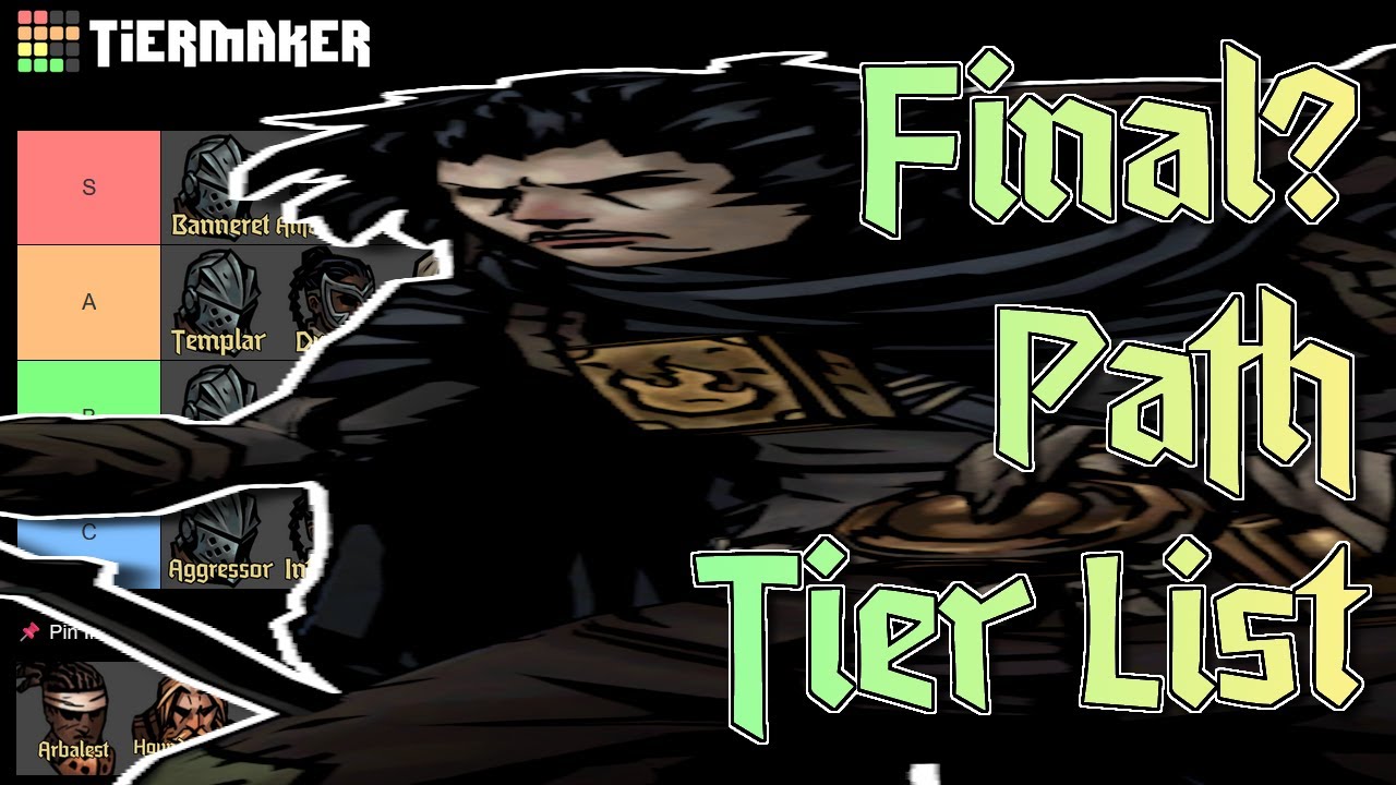 THE FINAL PATH TIER LIST [?] | Darkest Dungeon 2
