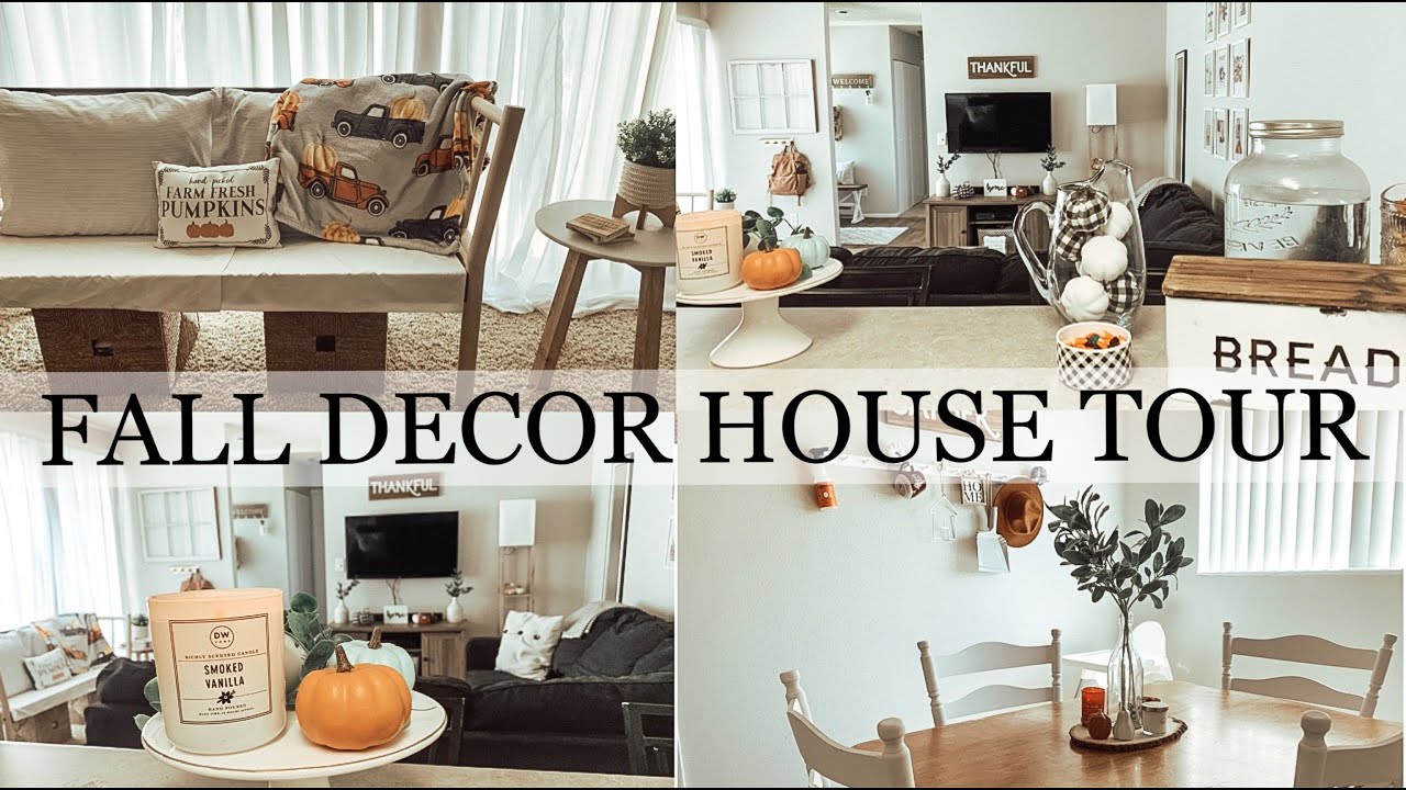 FALL DECOR HOUSE TOUR 2019 | FALL APARTMENT TOUR | AUTUMN AUMAN