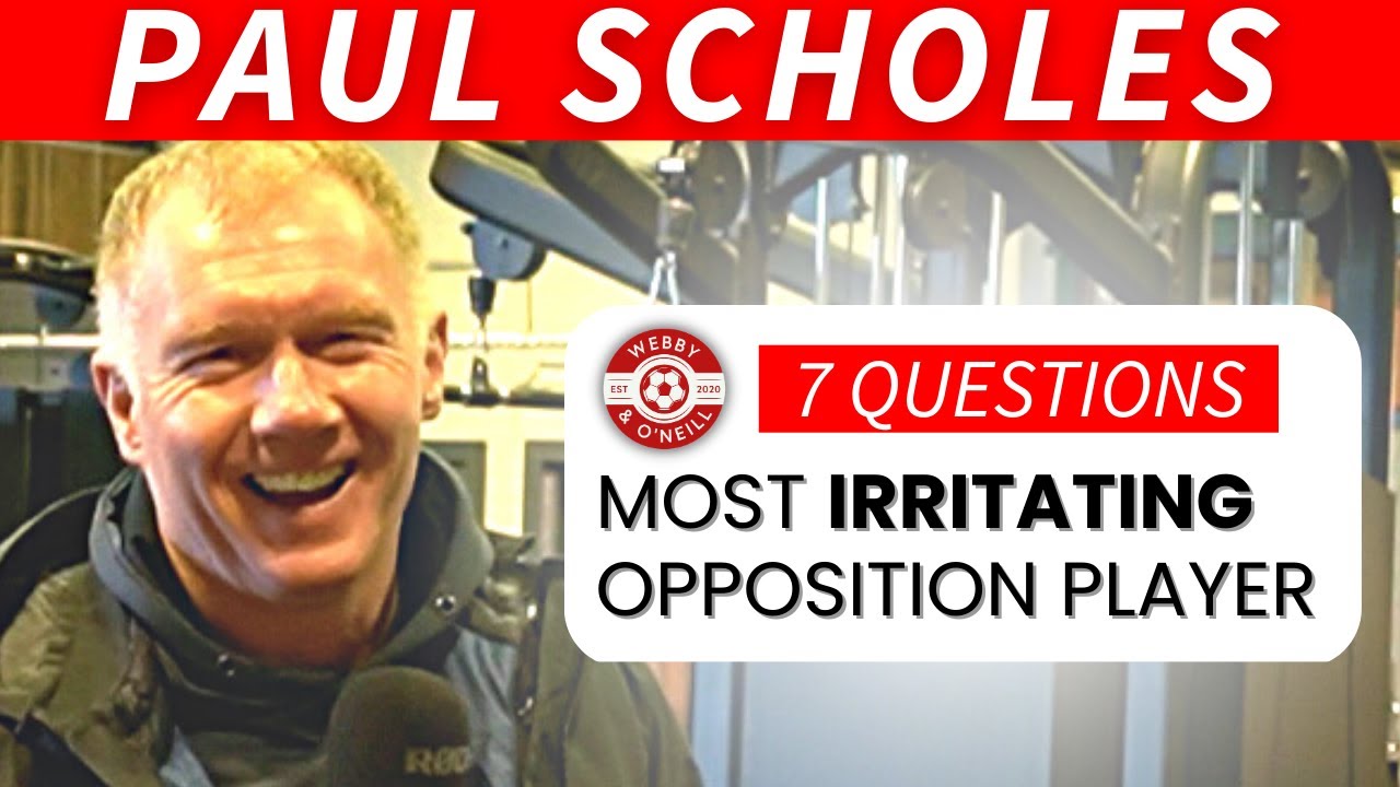 Paul Scholes Robin van Persie or Ruud van Nistelrooy | 7 Questions w/ Tony O'Neill